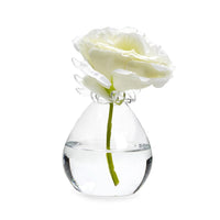 Angel Bud Vase Blown Glass