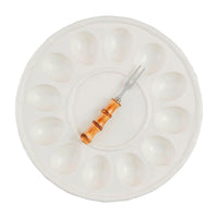 Bamboo Deviled Egg Tray