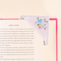 Blue Corner Bookmark