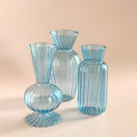 Blue Glass Vase