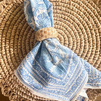 Blue Pheasant Cloth Napkin