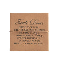 Boxed Turtle Dove Ornament