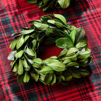 Boxwood Wreath Candle Ring