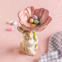 Bunny Flower Candy Pedestal