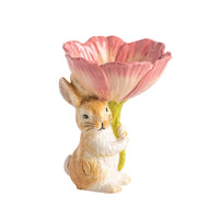 Bunny Flower Candy Pedestal