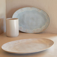 Casafina Eivissa Blue Large Oval Platter