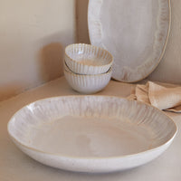 Casafina Eivissa Sand Large Serving Bowl