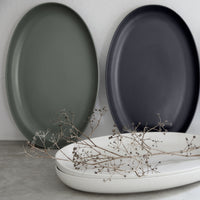 Casafina Pacifica Green Oval Platter