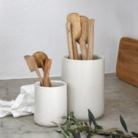 Casafina Pacifica Vanilla Utensil Holder