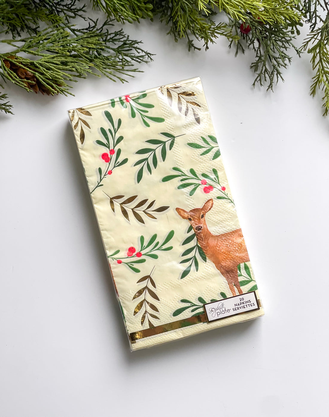 Christmas Forest Paper Guest Towels