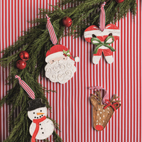 Christmas Wood Painted Ornament