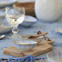 Costa Nova Brisa Blue Oval Bowl