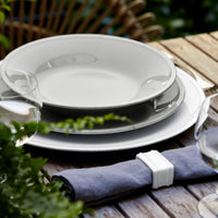 Costa Nova Friso White Charger Plate