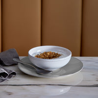 Costa Nova Friso White Low Bowl