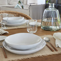 Costa Nova Livia White Pasta Bowl