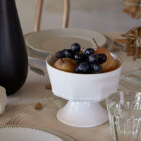 Costa Nova Luzia White Footed Bowl