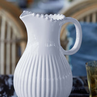 Costa Nova Pearl White Pitcher