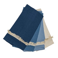 Dark Blue Waffle Towel