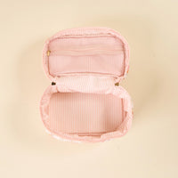 Endless Daydream Quilted Cosmetic Bag Inside