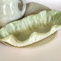 Etta B Pottery Matcha Latte Centerpiece Dish