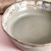 Etta B Pottery Peaceful With Lapis Sunday Dinner Dish