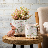 Floral Pattern Planter