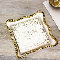 Golden Salerno Luncheon Napkin Holder PB