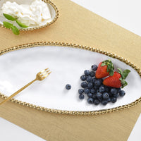 Golden Salerno Small Oval Serving Piece PB