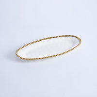 Golden Salerno Small Oval Serving Piece