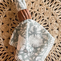Green Floral Napkin