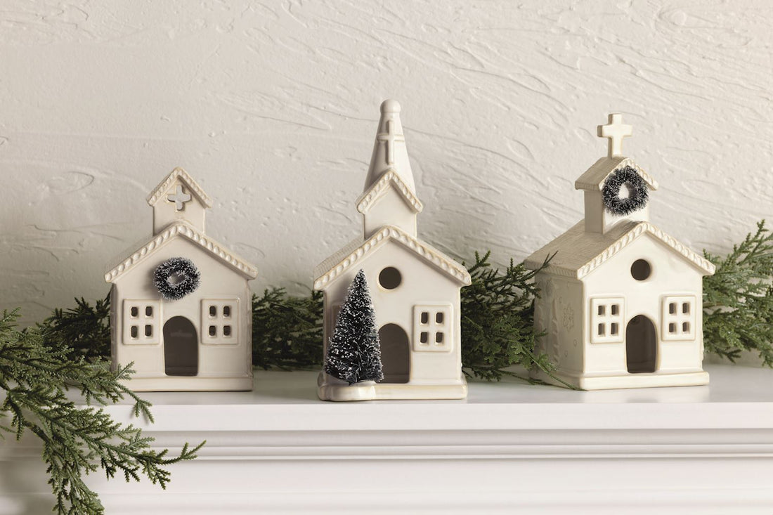 Holiday Ceramic Church