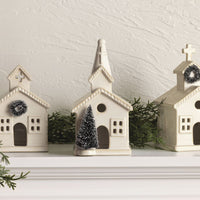 Holiday Ceramic Church