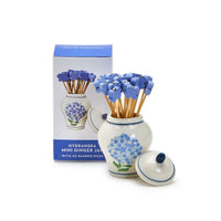 Hydrangea Toothpick Jar