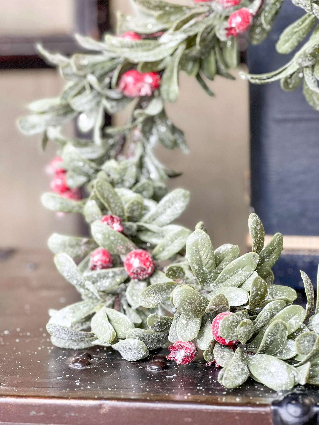 Iced Christmas Berry Garland
