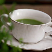 Impressions White Consomme Cup And Saucer