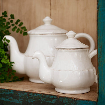 Impressions White Small Tea Pot