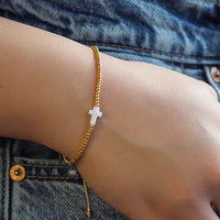Intentions Cross Bracelet
