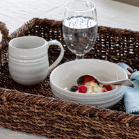 Juliska Bilbao Whitewash Mug