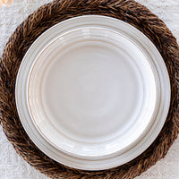 Juliska Bilbao Whitewash Salad Plate