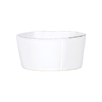 Lastra White Medium Serving Bowl
