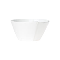Lastra White Medium Stacking Bowl