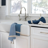 Light Blue Waffle Towel