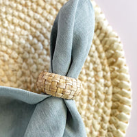 Light Rattan Woven Napkin Ring
