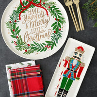 Merry Little Christmas Cookie Plate