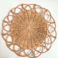 Natural Flower Shaped Placemat