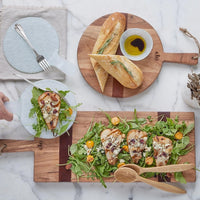 Natural Wood Charcuterie Board