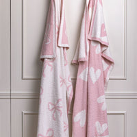 Pink Chenille Blanket