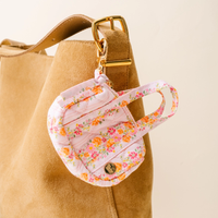 Pink Duffle Bag Charm