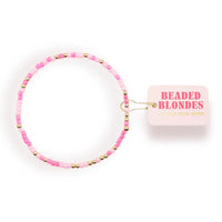 Beaded Blondes Pink Sprinkle Bracelet