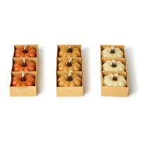 Pumpkin Tealight Candle Set